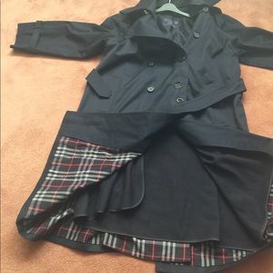 Burberry’s Navy Blue Coat